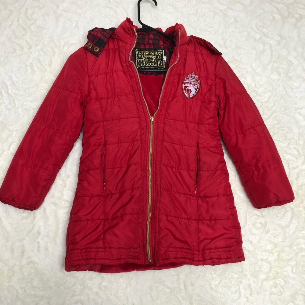 BETTY BOOP PUFFER JACKET